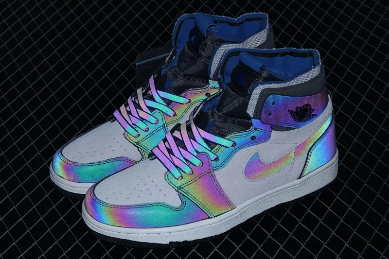 All categories Air Jordan Jordan series basketball shoes Air Jordan 1 High Z version LPL x Air Jordan 1 Zoom Comfort "Iridescent" AJ1 Joe 1 joint model League of Legends theme basketball shoes DD1453-001